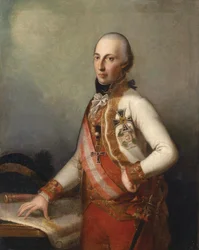Field Marshal Archduke Charles in Uniform with the Grand Cross of the Military Order of Maria Theresa and the Insignia of a Grand Master of the Teutonic Order